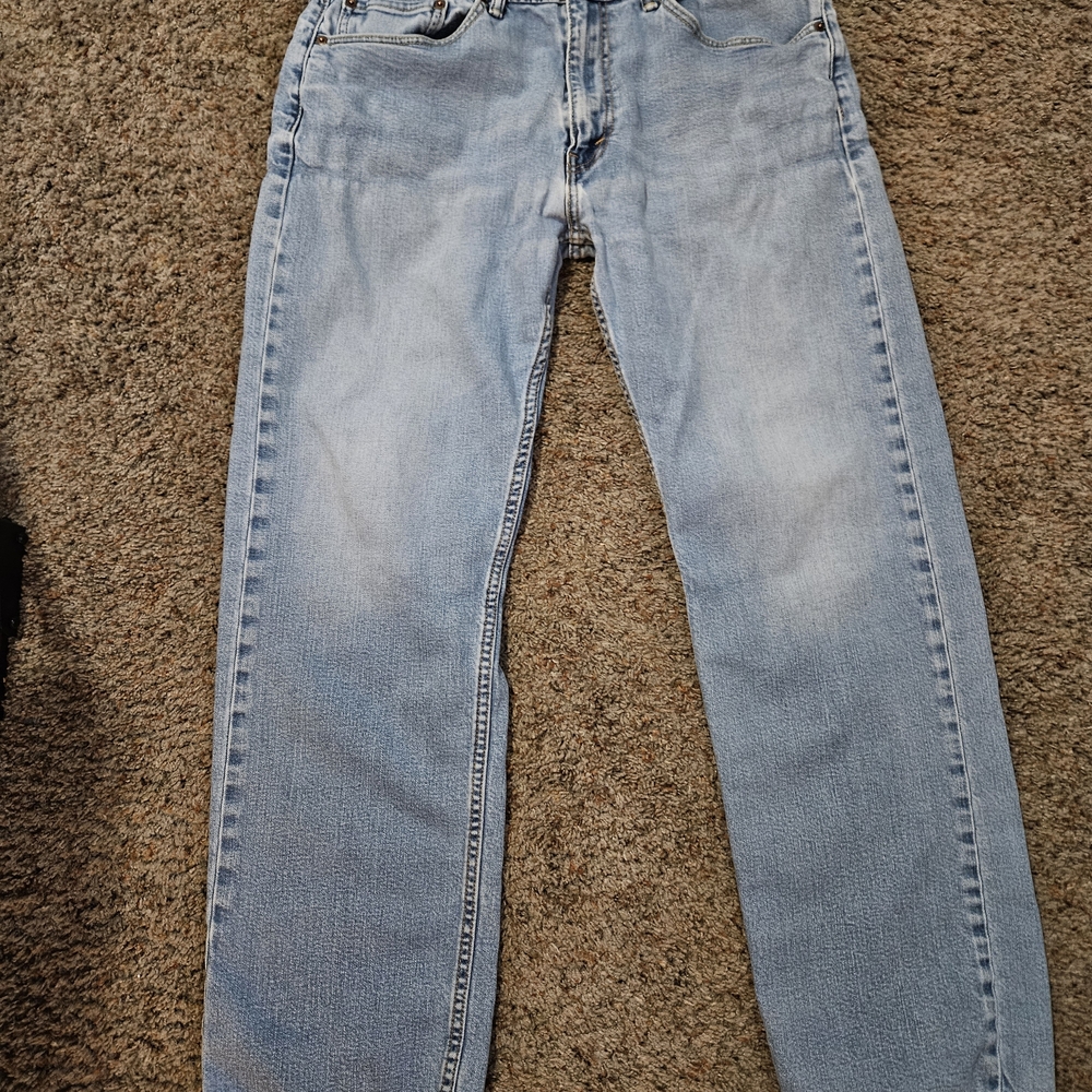 Levi's Men's Light Blue Straight Jeans